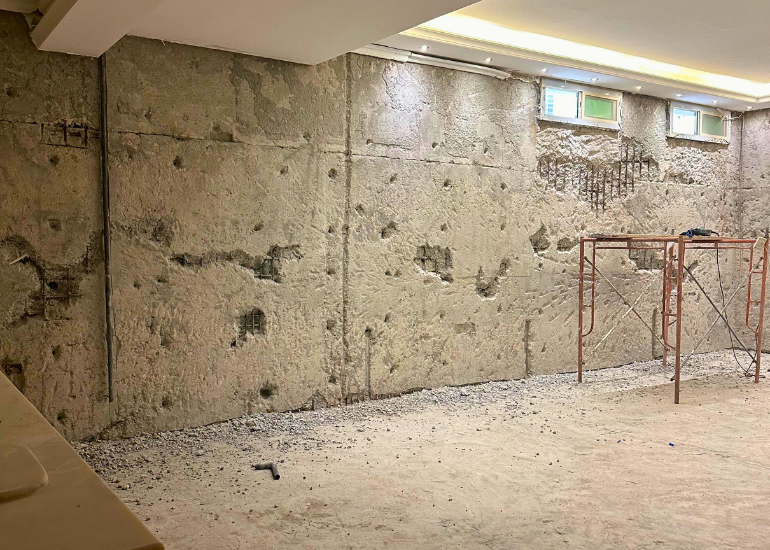 Crestline Basement Insulation