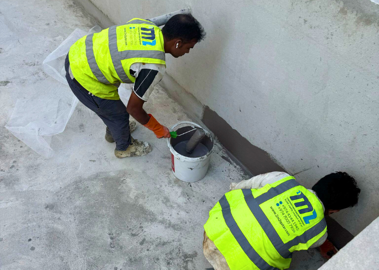 Pool Insulation with Cement Coating